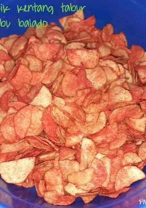 Foto resep Kripik kentang bumbu balado