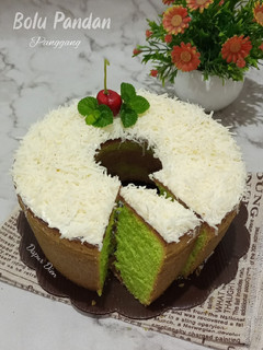 Foto resep Bolu Pandan Panggang