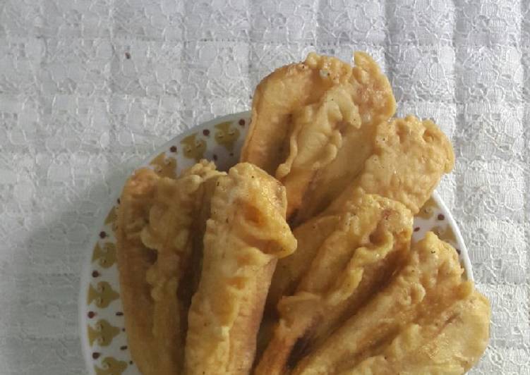 Resep Terbaru Pisang goreng kipas Enak dan Sehat