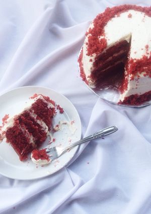 Foto resep Red velvet cake