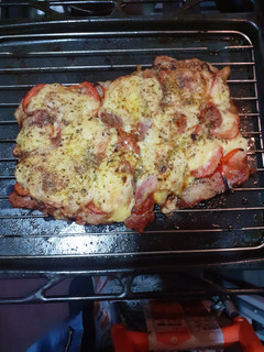 Una foto de Matambrito de Cerdo a la Pizza