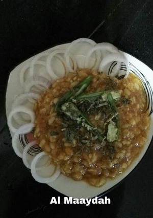 A picture of Mash ki daal(dhaba style).