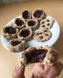 Galletitas/Pepas saludables 4 ingredientes sin aceite ni manteca