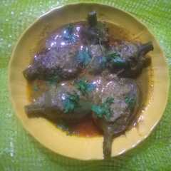 A picture of झटपट भरली वांगी (bharli vangi recipe in marathi).