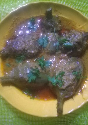 झटपट भरली वांगी (bharli vangi recipe in marathi) रेसिपी चे मुख्य फोटो