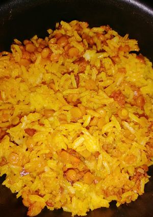 عکسی از دستور قیمه پلو درباری