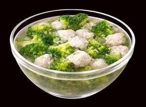 Hình của món SP.0211 - Hoa Lơ Xanh Bó Mọc.