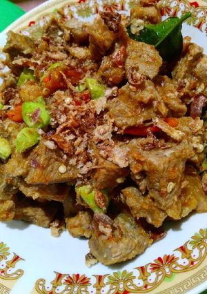Foto resep Oseng daging pete