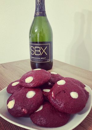 Una foto de Galletas Red Velvet