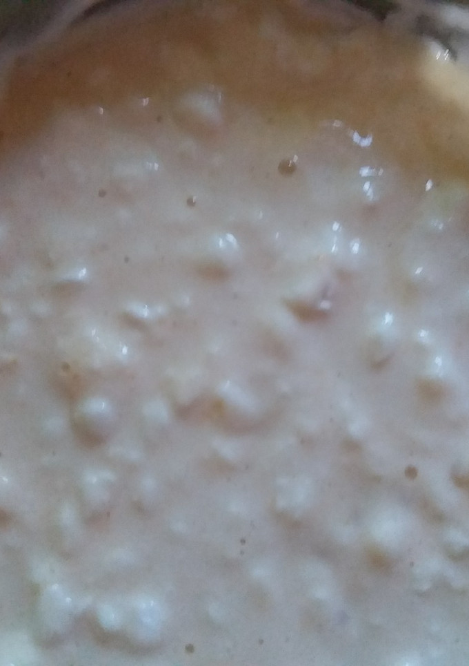 Una foto de Crema de Tapioca