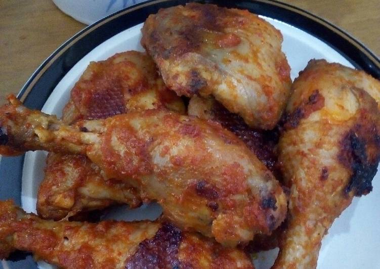 Resep Ayam Bakar Bumbu Rujak Yang Menggugah Selera