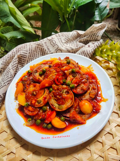 Foto resep Rolade Ayam Sayur Saus Bistik
