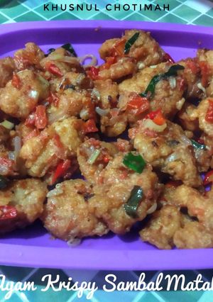 Foto resep Ayam Krispy Sambal Matah