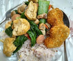 Resep Mudah Nasi Kongbap  Cah Pokcoy Jamur  Chicken Nugget Nikmat Lezat Resep Mudah Nasi Kongbap  Cah Pokcoy Jamur  Chicken Nugget Nikmat Lezat