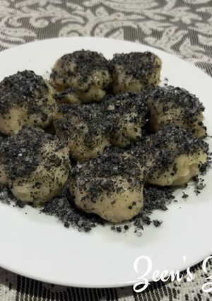 A picture of Tapioca flour and Milk Mochi.