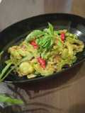 Tumis Pare Teri Medan