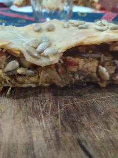 Una foto de Pascualina de tallos de remolacha con ricotta