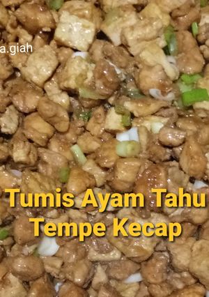 Foto resep Tumis Ayam Tahu Kecap