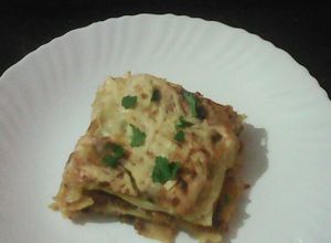 صورة لوصفة لازانيا باللحم المفروم Lasagnes