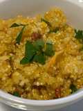 Quinoa de Cenoura, Amêndoa e Noz Pecan