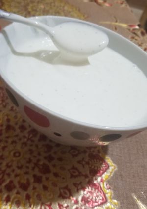 صورة لوصفة مايونيز المطاعم بالجبن وثوم
