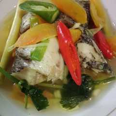 Sup segar iwak haruan রেসিপির প্রধান ছবি