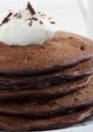 Una foto de 🥞Panqueques de chocolate 🍫