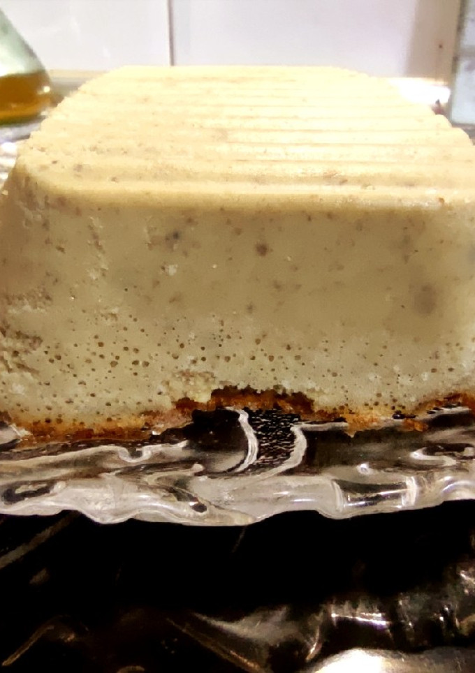 Una foto de Pudding con sobras de roscón