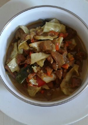 Foto resep Tongseng daging kambing
