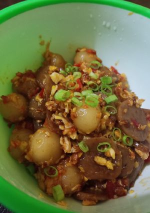 Foto resep Baso Cilok Mercon saus Teriyaki