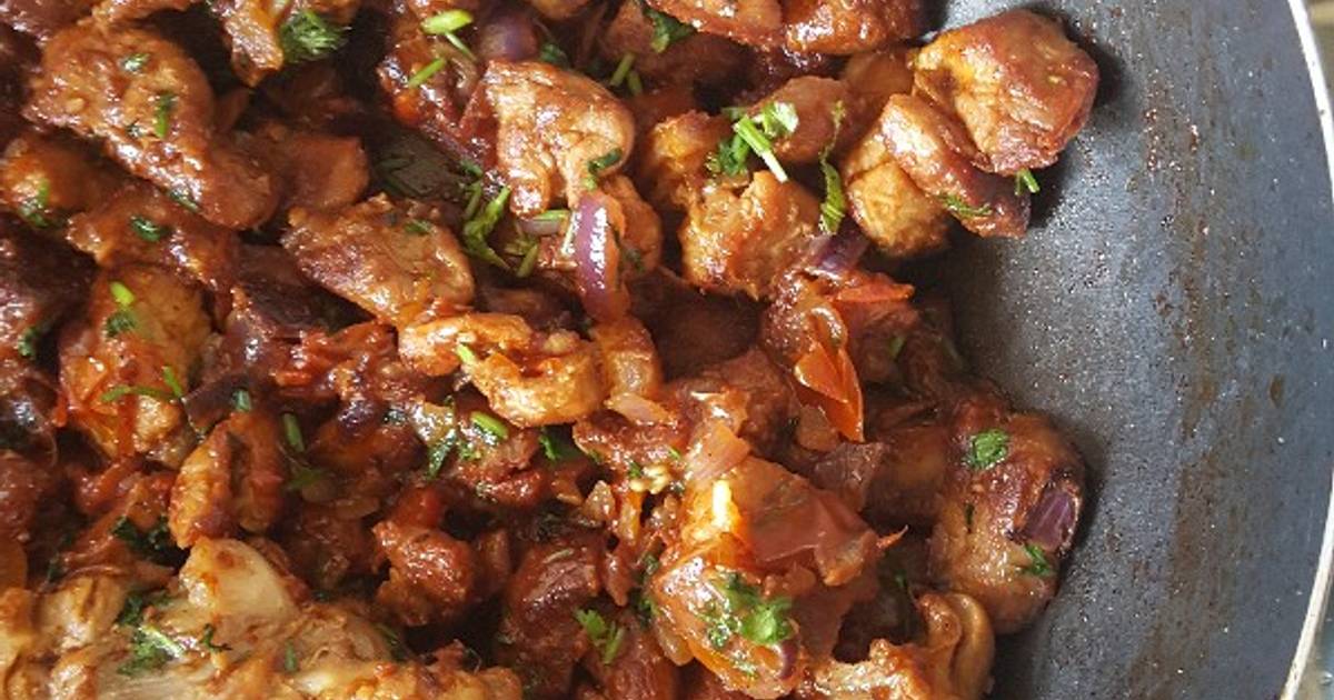 Pork Dry Fry Recipe by Mulunga Alukwe - Cookpad