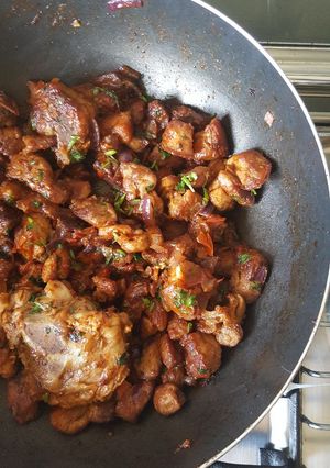 A picture of Pork Dry Fry.