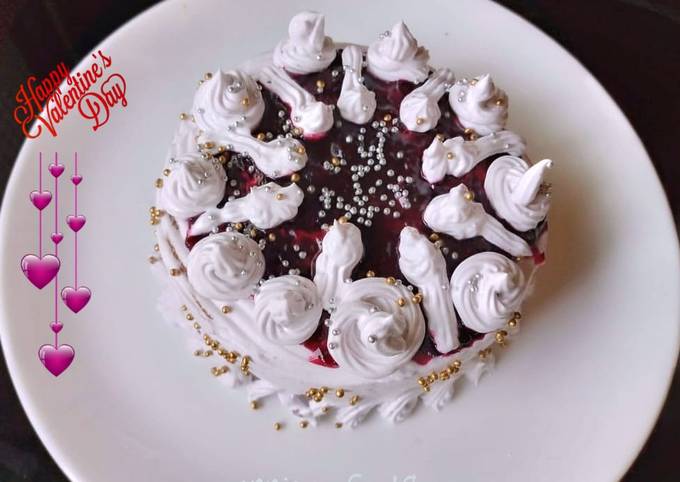Blueberry cake decore | Desserts, Cake desserts, Blueberry cake