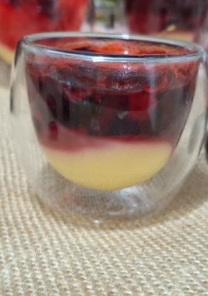 صورة لوصفة حلى كاسترد وجيلو