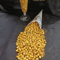 A picture of Roasted chana masala.