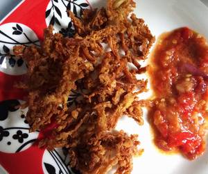 Resep Mudah Jamur crispy sambal ayam geprek Hari Ini