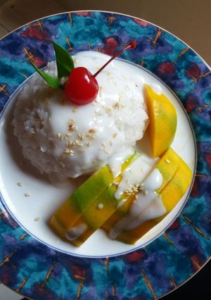 Foto resep Mango sticky rice