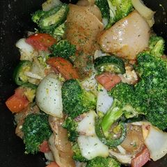 A picture of Slow Cooker Chicken Concoction.