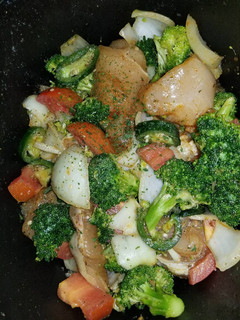 A picture of Slow Cooker Chicken Concoction.