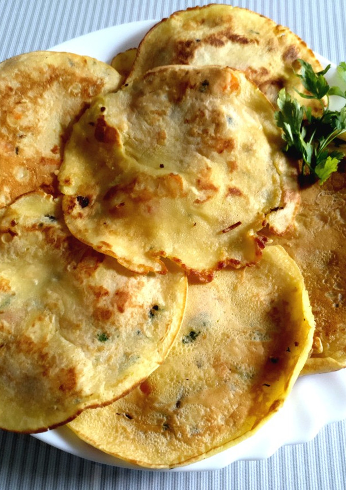 Una foto de Tortitas de gambas