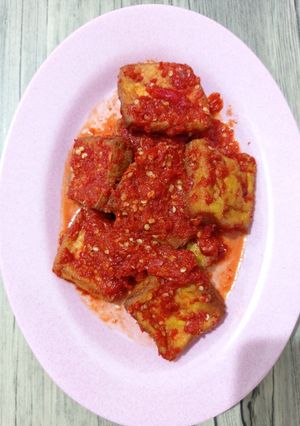 Foto resep Balado tahu kuning