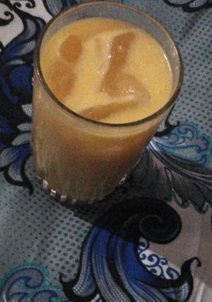 A picture of Creamy Mango shake😋.