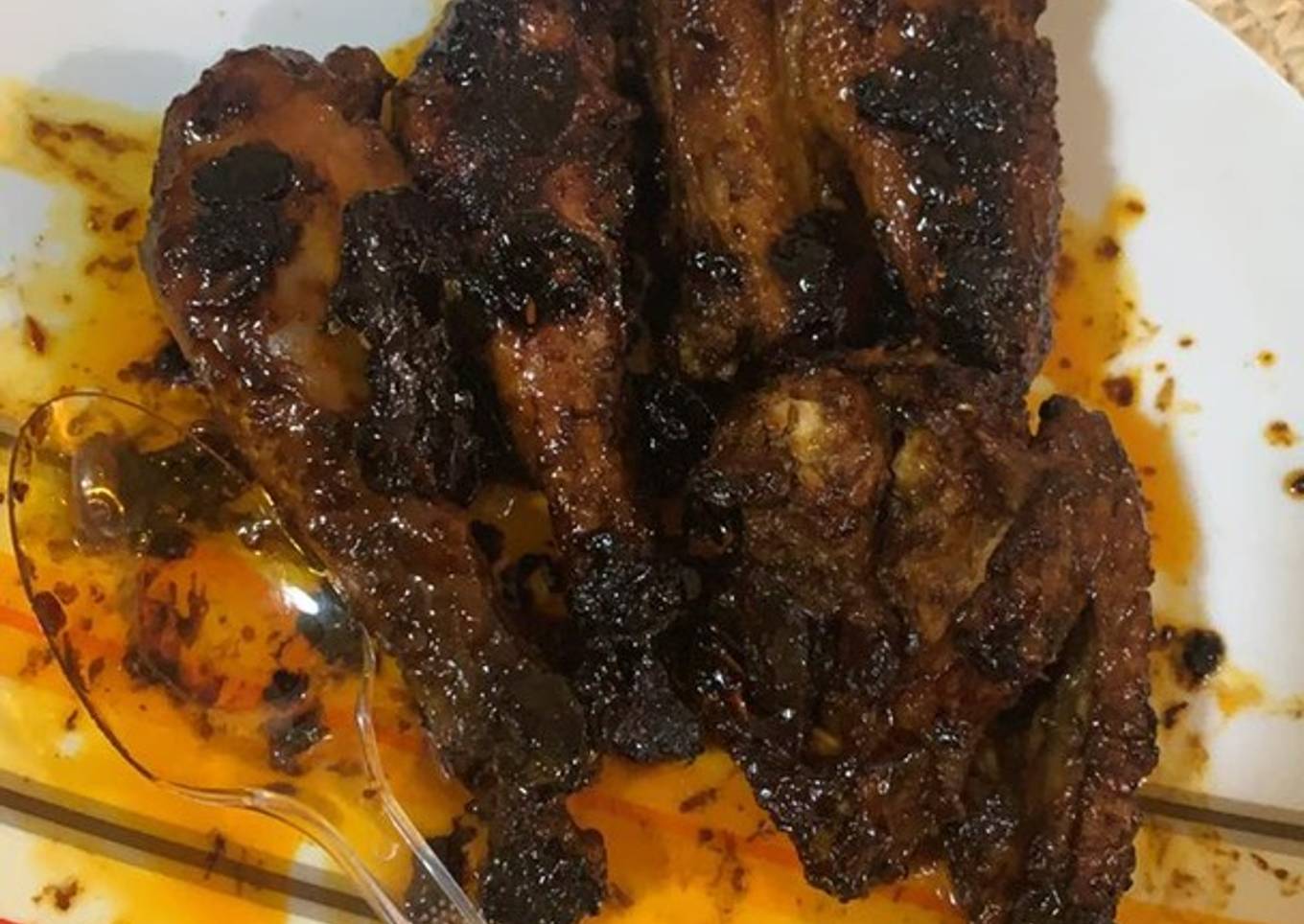 Ayam bakar pedas manis