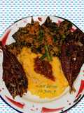 269. Nasi beras Jagung Urap Sayur