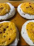 Deconstructed Soufflé Eggs