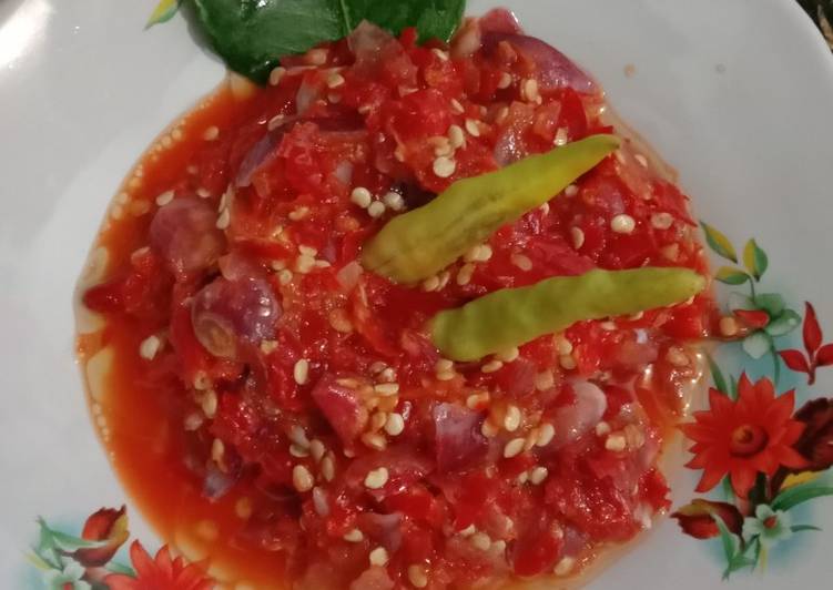 Resep Sambal Rawit mentah yang Bikin Ngiler