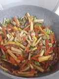 Wok de verduras con o sin proteína