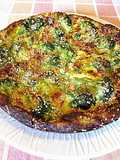Pudín de brócoli con sésamo