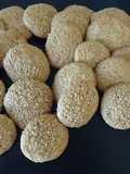 Preciosas bolachas de laranja e cardamomo aromatizadas com baunilha