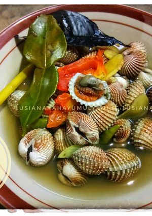 Foto resep Kerang dara kuah asam bening